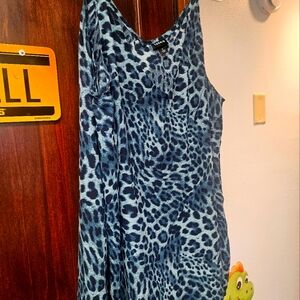 Blue Leopard Print yabk